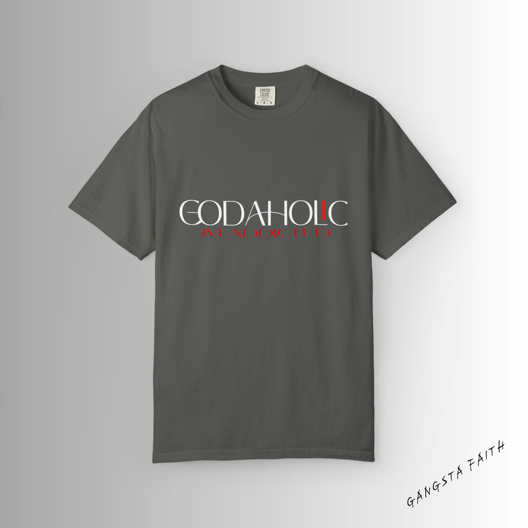 Pepper Godaholic Unisex Garment-Dyed T-shirt.