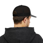 Load image into Gallery viewer, Crown Embroidered Snapback Trucker Faith Cap