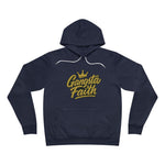 Load image into Gallery viewer, Gangsta Faith Pullover Hoodie — "The Faith That Takes" Crown Inspirational Hoodie Bella Canvas