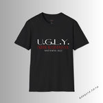Load image into Gallery viewer, Black Indigo U.G.L.Y Unisex Softstyle T-Shirt