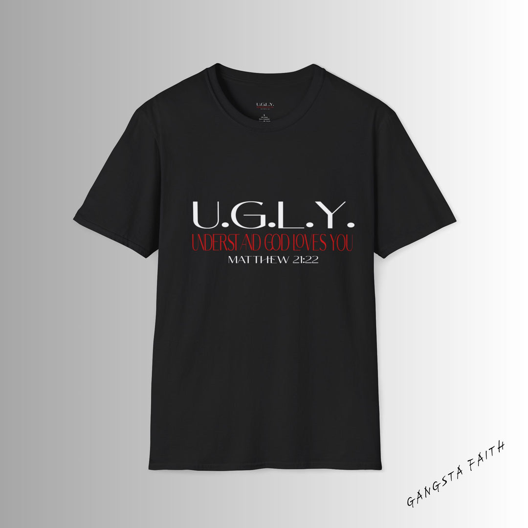 Black Indigo U.G.L.Y Unisex Softstyle T-Shirt