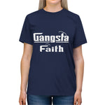 Load image into Gallery viewer, Gangsta Faith Tee — "The Faith That Takes" Dual Halo Christian Graphic Halo T‑Shirt