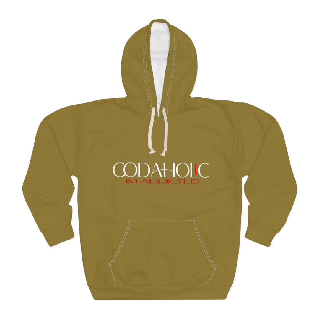 Olive Godaholic Unisex Hoodie - Perfect for Faith Lovers, Cozy Style, Gift for Holidays, Casual Wear, Everyday Comfort