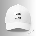 Load image into Gallery viewer, White G.O.D. Embroidered Cap, Spiritual Headwear, Gift for Faith-Based Events, Daily Wear, Adjustable Closure Hat