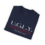 Load image into Gallery viewer, Navy Indigo U.G.L.Y Unisex Softstyle T-Shirt