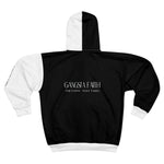 Load image into Gallery viewer, Gangsta Faith Cool Christian Unisex Zip Hoodie