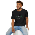 Load image into Gallery viewer, Black M4J/Millionaires for Jesus  Unisex Softstyle T-Shirt White & Black