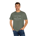 Load image into Gallery viewer, Moss Get Paid In Jesus Name Unisex Garment-Dyed T-shirt