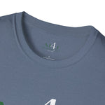 Load image into Gallery viewer, Heather Indigo M4J/Millionaires for Jesus  Unisex Softstyle T-Shirt White & Black