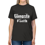 Load image into Gallery viewer, Gangsta Faith Tee — "The Faith That Takes" Dual Halo Christian Graphic Halo T‑Shirt