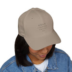 Load image into Gallery viewer, khaki U.G.L.Y ( Understand God Love You ) Embroidered Cap, Spiritual Headwear, Gift for Faith-Based Events, Daily Wear, Adjustable Closure Hat