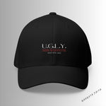 Load image into Gallery viewer, Black U.G.L.Y ( Understand God Love You ) Embroidered Cap, Spiritual Headwear, Gift for Faith-Based Events, Daily Wear, Adjustable Closure Hat