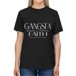 Load image into Gallery viewer, Gangsta Faith Tee — "The Faith That Takes" Christian Graphic Halo T‑Shirt