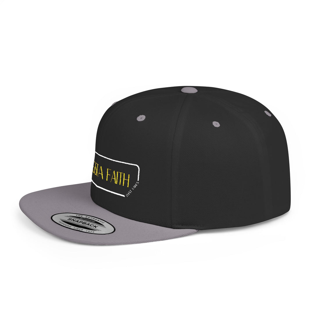 Gangsta Faith Flat Bill Christian Cap