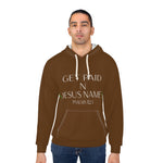 Load image into Gallery viewer, Brown Get Paid in Jesus Unisex Pullover Hoodie