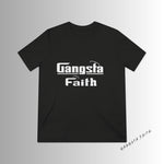 Load image into Gallery viewer, Gangsta Faith Tee — "The Faith That Takes" Dual Halo Christian Graphic Halo T‑Shirt
