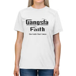 Load image into Gallery viewer, Gangsta Faith Tee — "The Faith That Takes" Dual Halo Christian Graphic Halo T‑Shirt