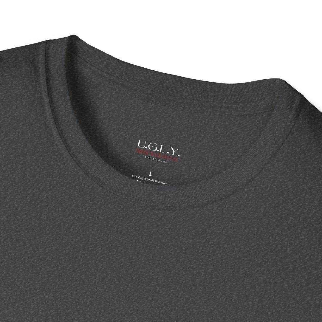 Dark Heather Indigo U.G.L.Y Unisex Softstyle T-Shirt
