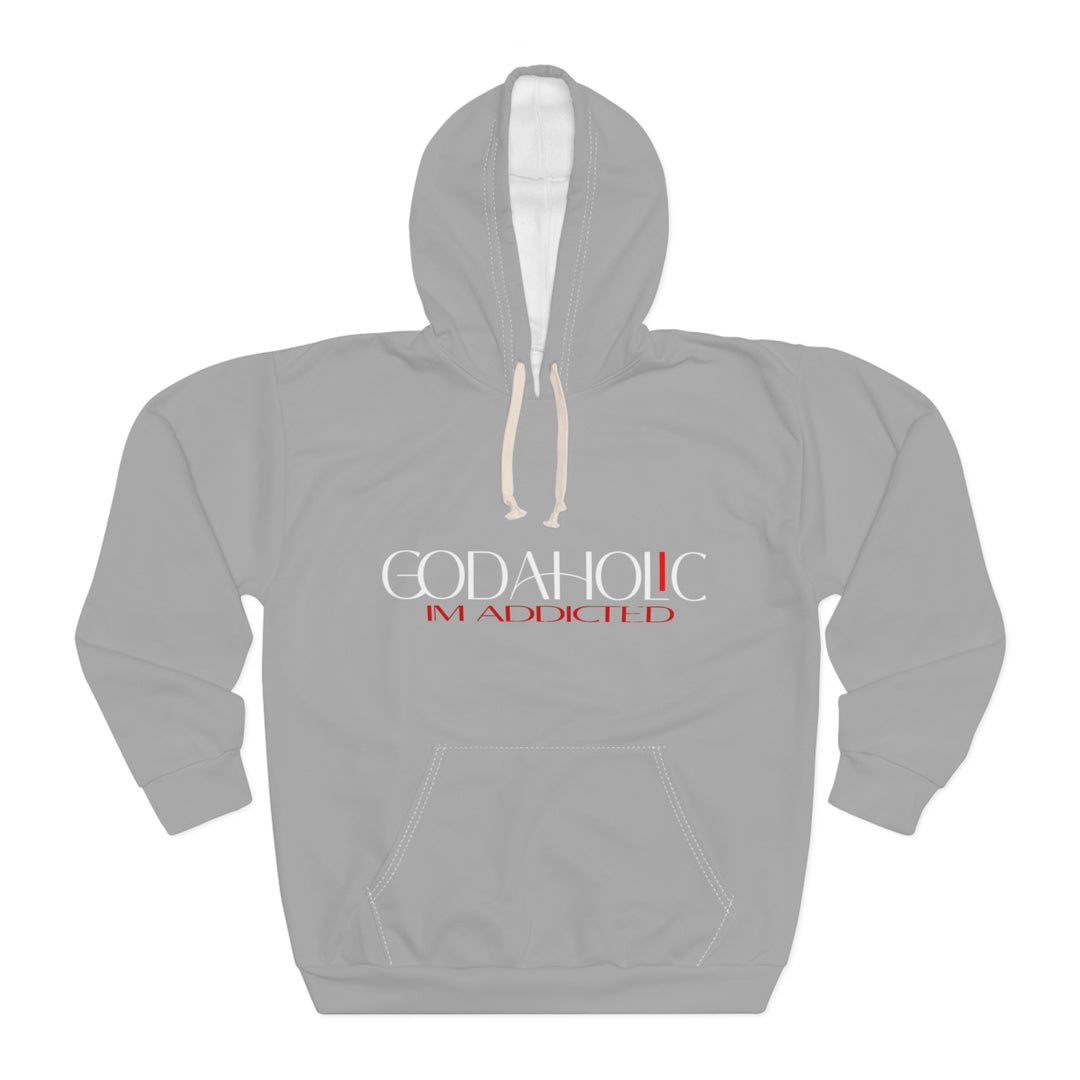 Light Grey Godaholic Unisex Hoodie - Perfect for Faith Lovers, Cozy Style, Gift for Holidays, Casual Wear, Everyday Comfort
