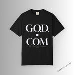 Load image into Gallery viewer, GOD.COM Unisex Garment-Dyed T-shirt