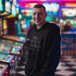 Load image into Gallery viewer, Jesus Energy Hoodie — "Big Jesus Energy" Christian Pullover (Philippians 4:13)