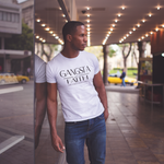 Load image into Gallery viewer, Gangsta Faith Tee — "The Faith That Takes" Christian Graphic Halo T‑Shirt