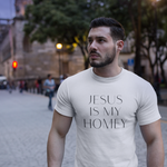 Load image into Gallery viewer, White Jesus Is My Homey Tee — Minimal Faith Graphic T-Shirt
