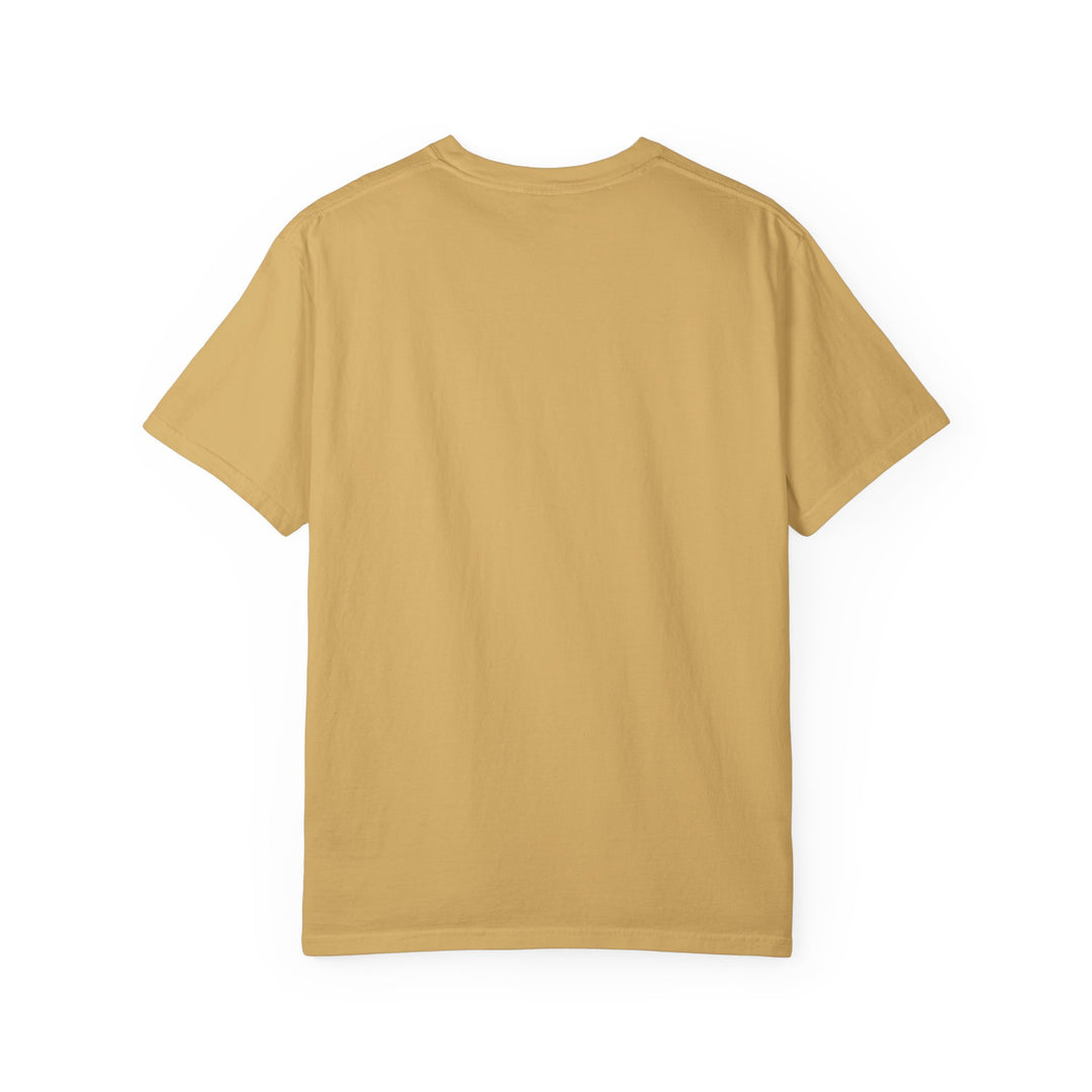 Mustard Get Paid In Jesus Name Unisex Garment-Dyed T-shirt