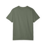 Load image into Gallery viewer, Moss Get Paid In Jesus Name Unisex Garment-Dyed T-shirt