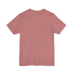 Load image into Gallery viewer, Heather Mauve G.O.D. Short Sleeve Tee | Casual Unisex Wear, Spiritual Fashion, Gift for Friends, Everyday Comfort, Stylish Statement