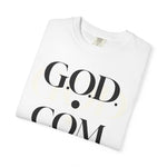Load image into Gallery viewer, GOD.COM Unisex Garment-Dyed T-shirt