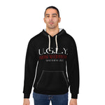 Load image into Gallery viewer, Black U.G.L.Y. Inspirational Unisex Pullover Hoodie, Motivational Sweatshirt, Gift for Him, Gift for Her, Christian Hoodie, Cozy Layering Piece