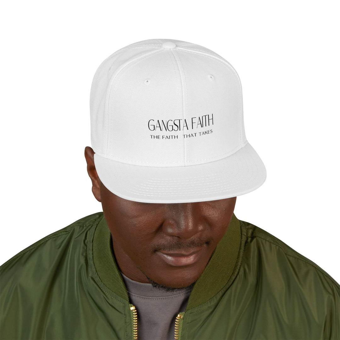 Embroidered Snapback Hat with Unique Design, Casual Cap, Streetwear Accessory, Gift for Him/Her, Fashionable Headwear