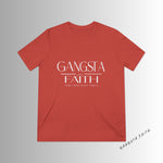 Load image into Gallery viewer, Gangsta Faith Tee — "The Faith That Takes" Christian Graphic Halo T‑Shirt