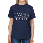 Load image into Gallery viewer, Gangsta Faith Tee — "The Faith That Takes" Christian Graphic Halo T‑Shirt