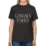 Load image into Gallery viewer, Gangsta Faith Tee — "The Faith That Takes" Christian Graphic Halo T‑Shirt
