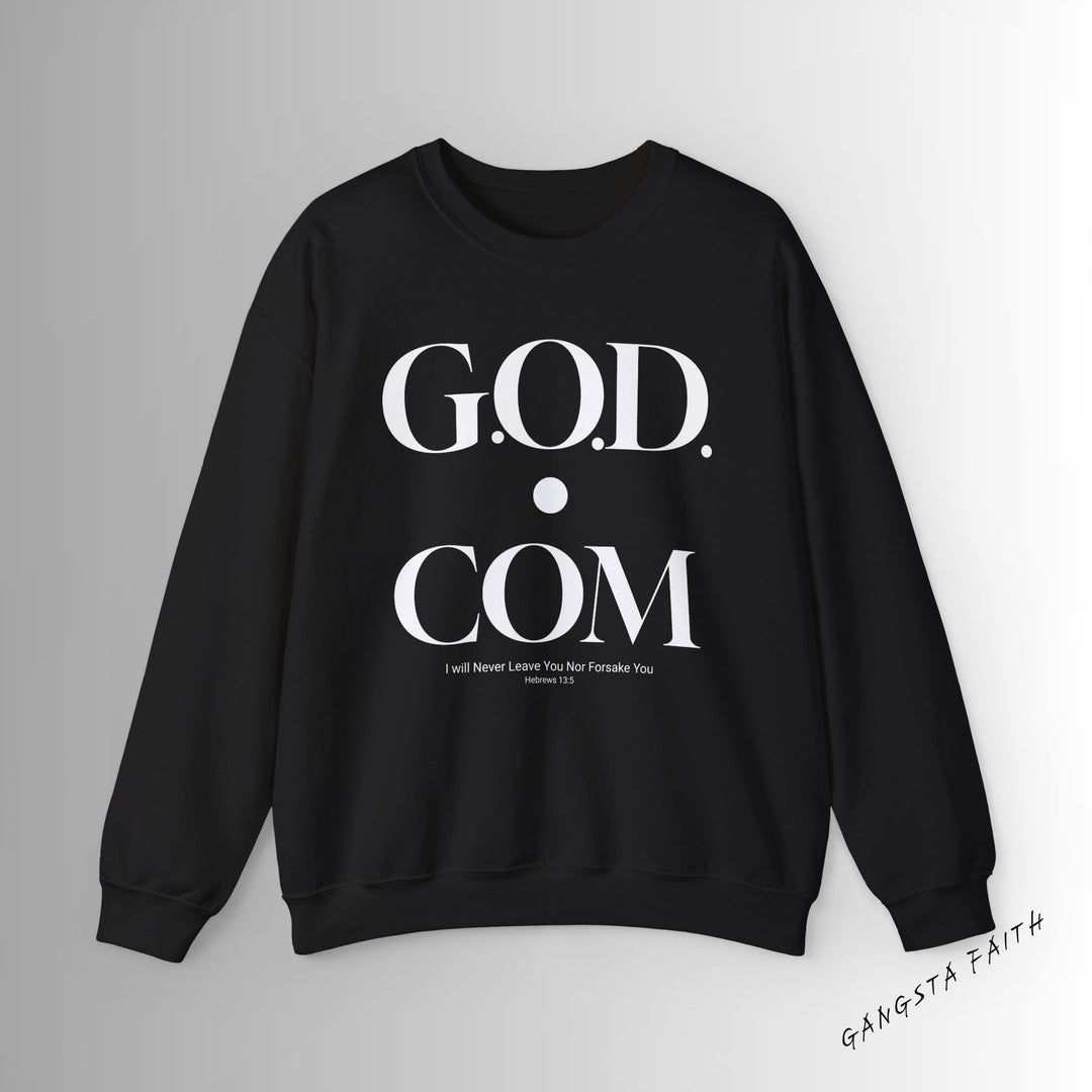GOD.COM Unisex Heavy Blend™ Crewneck Sweatshirt