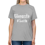 Load image into Gallery viewer, Gangsta Faith Tee — "The Faith That Takes" Dual Halo Christian Graphic Halo T‑Shirt
