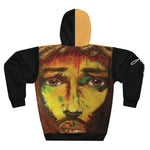 Load image into Gallery viewer, GOD.COM Unisex Hoodie - God Overcomes Discrimination Design