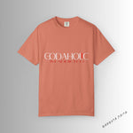 Load image into Gallery viewer, Terracotta Godaholic Unisex Garment-Dyed T-shirt
