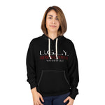 Load image into Gallery viewer, Black U.G.L.Y. Inspirational Unisex Pullover Hoodie, Motivational Sweatshirt, Gift for Him, Gift for Her, Christian Hoodie, Cozy Layering Piece
