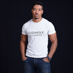 Load image into Gallery viewer, Godaholic "I'm Addicted" Tee - Christian Faith Graphic