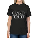 Load image into Gallery viewer, Gangsta Faith Tee — "The Faith That Takes" Christian Graphic Halo T‑Shirt