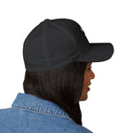Load image into Gallery viewer, Black G.O.D. Embroidered Cap, Spiritual Headwear, Gift for Faith-Based Events, Daily Wear, Adjustable Closure Hat