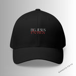 Load image into Gallery viewer, Black Big Jesus Energy Embroidered Cap, Spiritual Headwear, Gift for Faith-Based Events, Daily Wear, Adjustable Closure Hat
