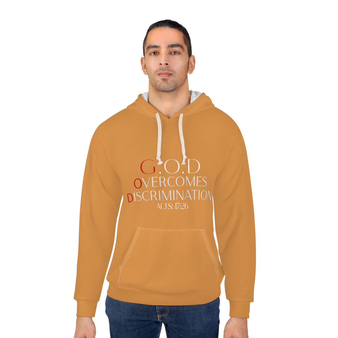 Acorn Unisex Hoodie - G.O.D Overcomes Discrimination, Cozy Sweatshirt, Inspirational Apparel, Perfect Gift for Advocates, [...]