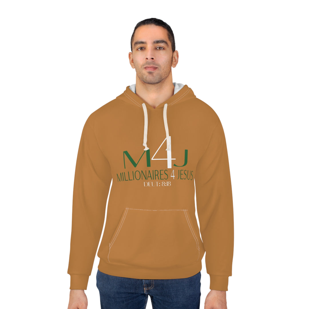Brown Millionaires for Jesus Unisex Pullover Hoodie - Perfect Gift for Jesus Lovers, Inspirational Wardrobe Essential, Comfortable Everyday Wear, [...]