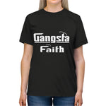 Load image into Gallery viewer, Gangsta Faith Tee — "The Faith That Takes" Dual Halo Christian Graphic Halo T‑Shirt