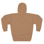 Load image into Gallery viewer, Brown Unisex Hoodie - G.O.D Overcomes Discrimination, Cozy Sweatshirt, Inspirational Apparel, Perfect Gift for Advocates, [...]
