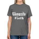 Load image into Gallery viewer, Gangsta Faith Tee — "The Faith That Takes" Dual Halo Christian Graphic Halo T‑Shirt